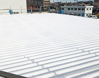 スレート・折板屋根の改修×防水