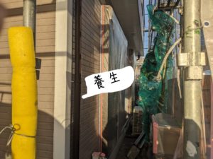屋根、養生
