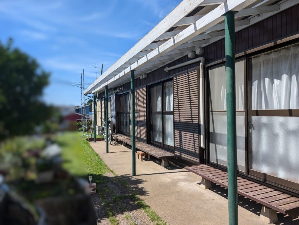 大和市Y様邸　足場着工