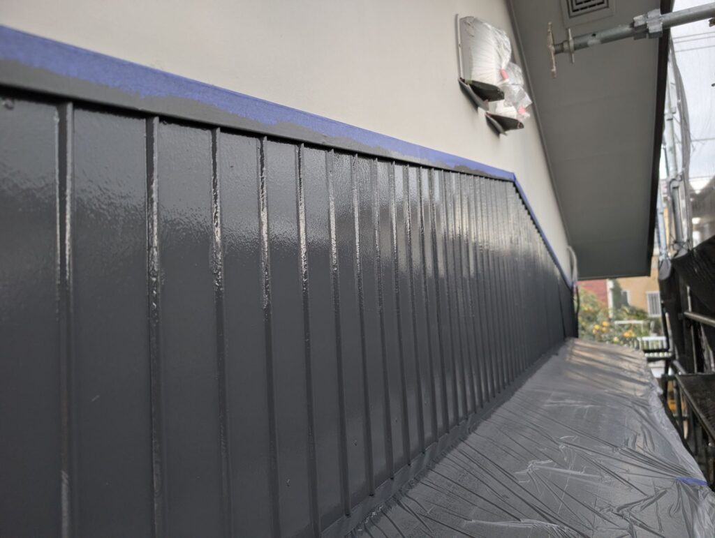 大和市Y様邸　中塗り・上塗り