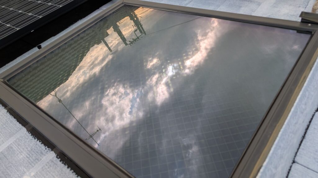 大和市S様邸　トップライトシーリング