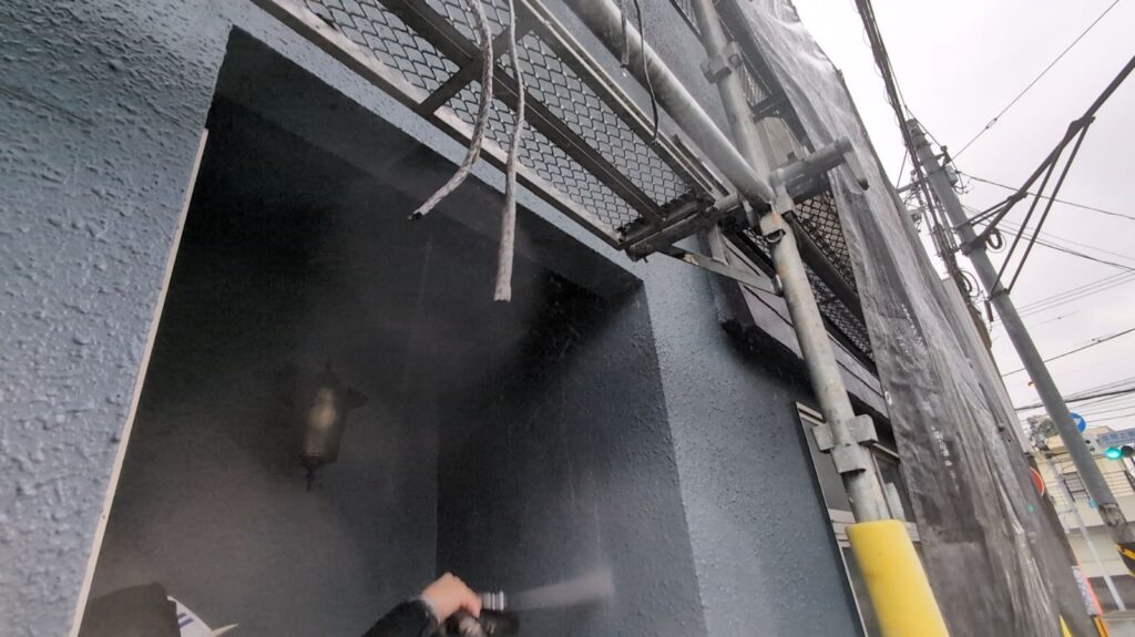 座間市K様邸【雨の日の作業について☔】高圧洗浄を行いました！